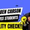 42:55 / 52:50   Dr. Ben Carson Gives Students A Reality Check At Turning Point Usa Event!